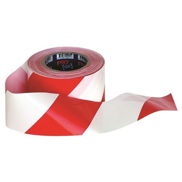 PRO CHOICE ProChoice® Barricade Tape - 100m x 75mm Red & White RW10075 5PK