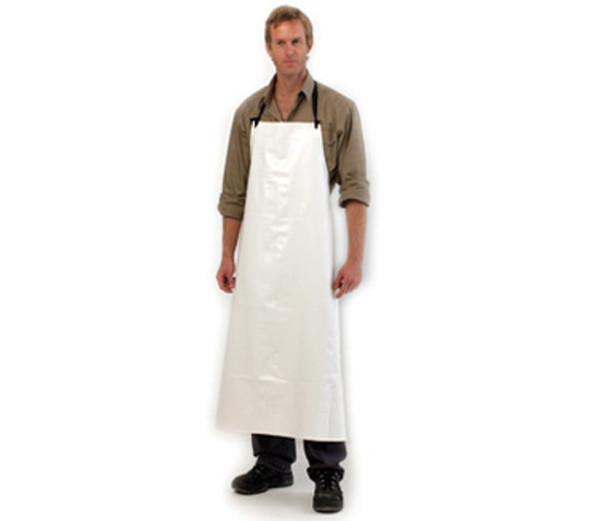 PRO CHOICE White PVC Apron - AF1W