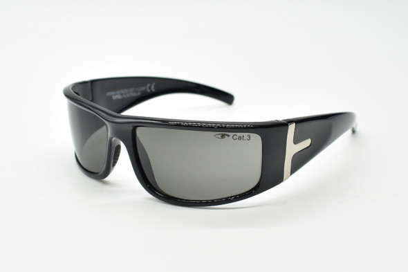 Allure 611-S1-GY Glass Gloss Black Frame, Grey Lens