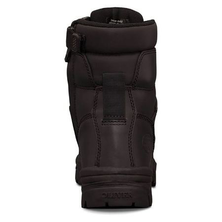 Oliver - 150mm Black Zip Sided Boot - 45645Z
