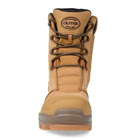 Oliver -200mm Hi-Leg Wheat Zip Sided Boot -  54585Z