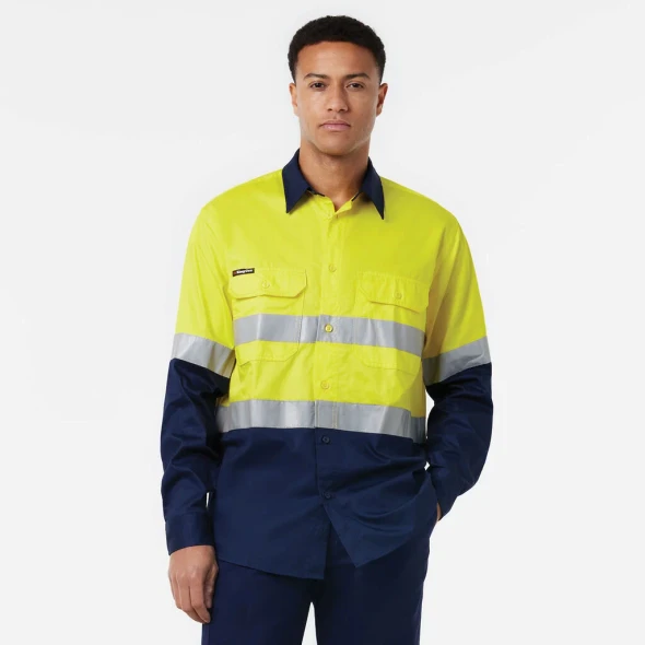 KingGee  Originals Vented Drill Shirt Taped SKU K54025