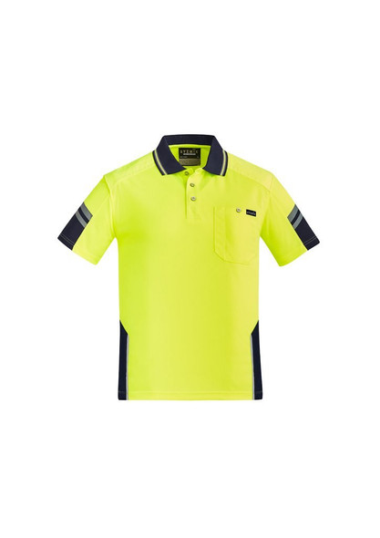 ZH465 - Mens Reinforced Hi Vis Squad S/S Polo - Syzmik sold by Kings Workwear  www.kingsworkwear.com.au