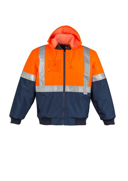 ZJ351 - Mens HI Vis Quilted Flying Jacket - Syzmik sold by Kings Workwear  www.kingsworkwear.com.au