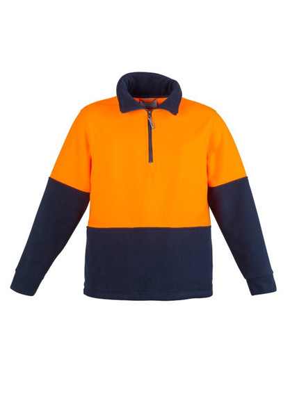 ZT460 - Hi Vis Half Zip Polar Fleece Jumper - Syzmik sold by Kings Workwear  www.kingsworkwear.com.au