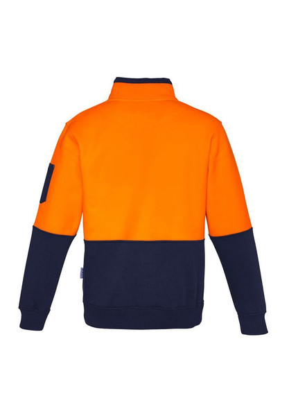 ZT476 - Unisex Hi Vis Half Zip Pullover - Syzmik sold by Kings Workwear  www.kingsworkwear.com.au