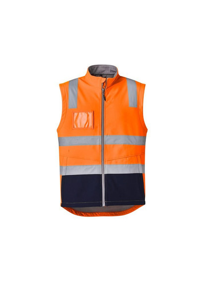 ZV426 - Unisex Hi Vis Softshell Vest - Syzmik sold by Kings Workwear  www.kingsworkwear.com.au