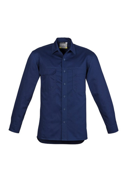 ZW121 - Mens Lightweight Tradie L/S Shirt - Syzmik sold by Kings Workwear  www.kingsworkwear.com.au