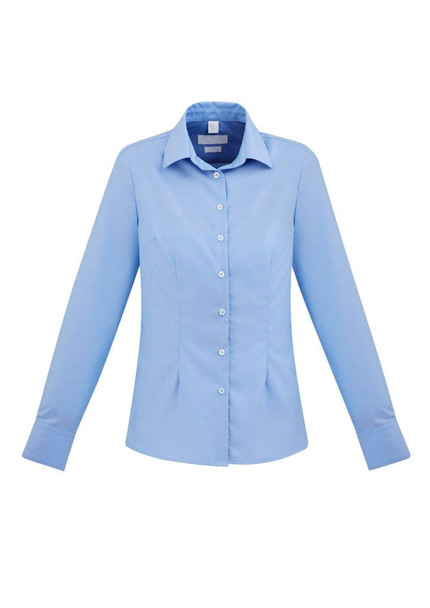 S912LL - Ladies Regent L/S Shirt  - Biz Collection sold by Kings Workwear  www.kingsworkwear.com.au