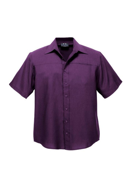 SH3603 - Mens Plain Oasis Short Sleeve Shirt  - Biz Collection sold by Kings Workwear  www.kingsworkwear.com.au