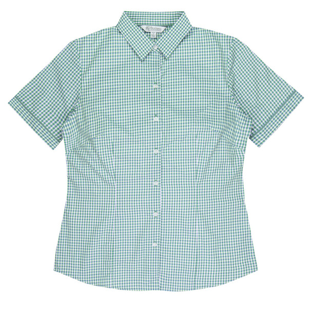 Front View of EPSOM LADY SHIRT SHORT SLEEVE - W2907S -  sold by Kings Workwear www.kingsworkwear.com.au