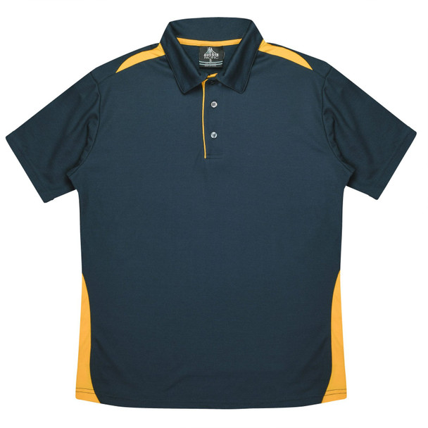 Front View of PATERSON KIDS POLOS - W3305 -  sold by Kings Workwear www.kingsworkwear.com.au