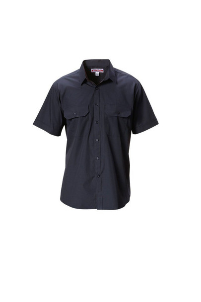 Hard Yakka Foundations Poly Cotton Permanent Press Short Sleeve Shirt - Y07591 - Hard Yakka sold by Kings Workwear www.kingworkwear.com.au