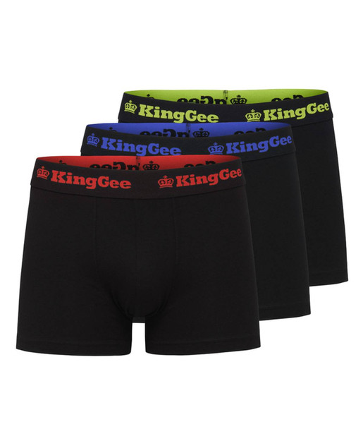 KingGee Mens Cotton Trunk 3 Pack - K09023 - KingGee sold by Kings Workwear www.kingworkwear.com.au