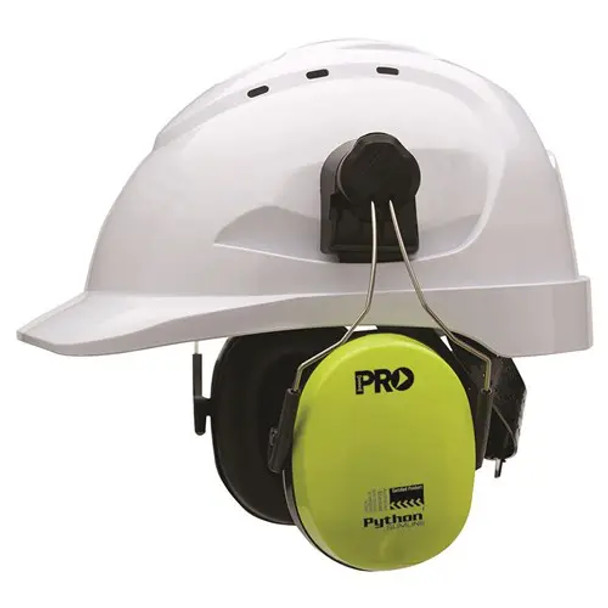 Pro Choice HHEMPYTS Python Slimline Hard Hat Earmuffs sold by Kings Workwear at www.kingsworkwear.com.au