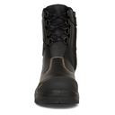 Oliver - 200mm Hi Leg Black Zip Sided Boot -  55380