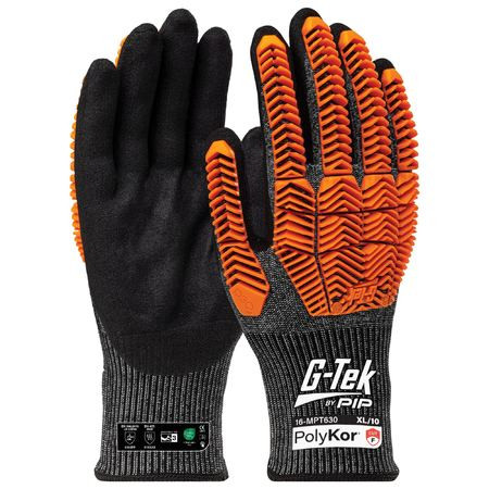 PIP - G-Tek PolyKor 13G Seamless Impact Cut F Glove - 16-MPT630