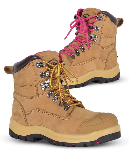 JB's Wear -  Ladies Roadtrain Zip Safety Boot - 9E9