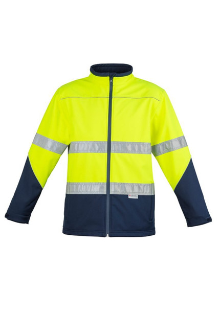 ZJ353 - Unisex Hi Vis Soft Shell Jacket - Syzmik sold by Kings Workwear  www.kingsworkwear.com.au