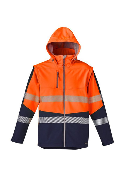 ZJ453 - Unisex 2 in 1 Stretch Softshell Taped Jacket - Syzmik sold by Kings Workwear  www.kingsworkwear.com.au