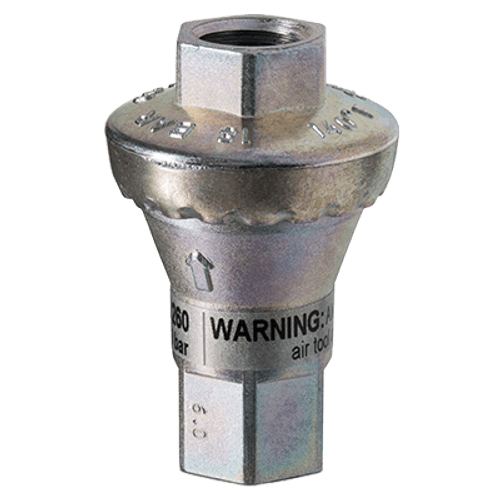 The SaveAir® regulator is a compact, inline solution for various pneumatic applications. Regardless of the inlet pressure, the SaveAir provides a constant and stable output pressure, which is set by the factory and is therefore tamper proof.