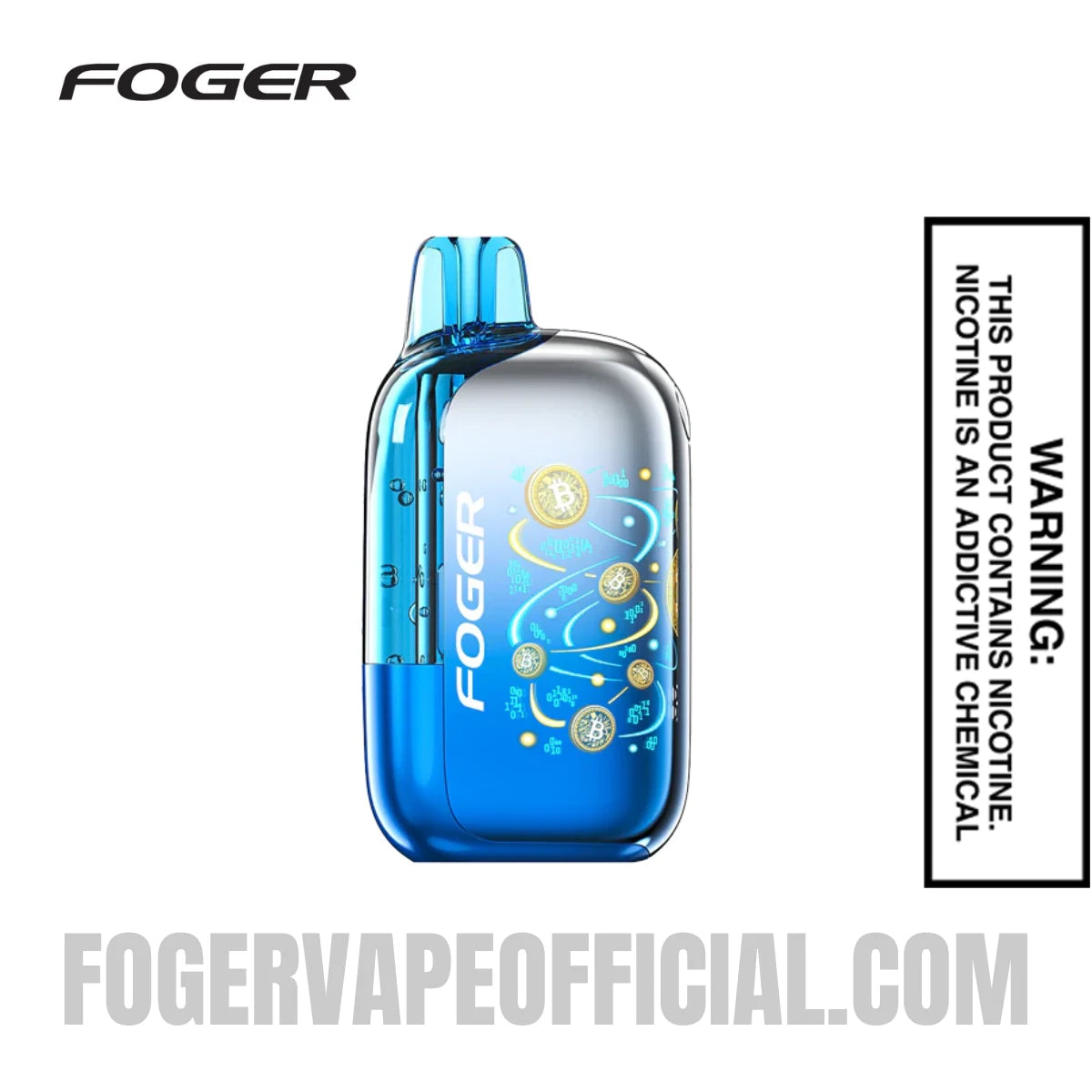 Blue Razz Ice Foger Bit 35K Disposable Vape vape