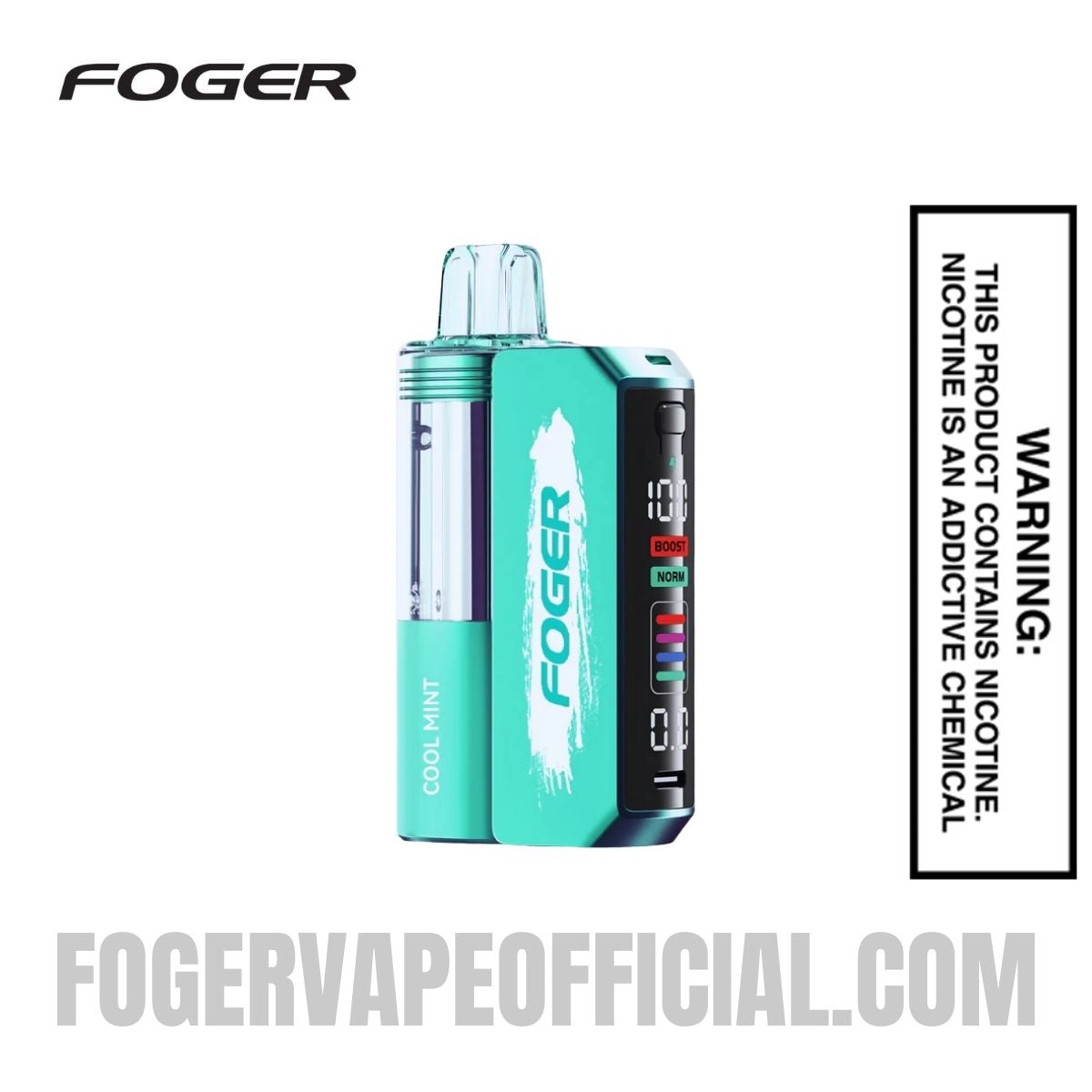 Cool Mint Foger Switch Pro vape kit with battery dock