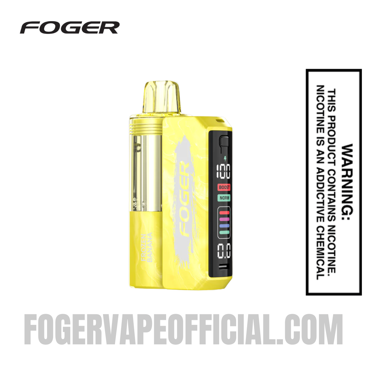 Frozen Banana Foger Switch Pro Vape Kit 30K Puffs vape