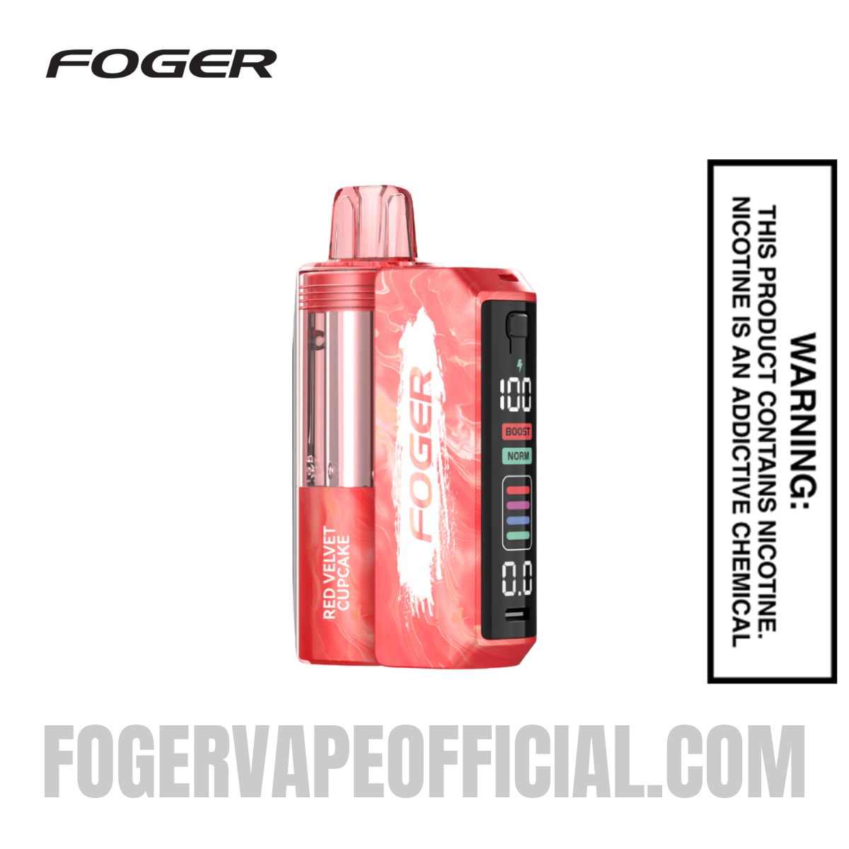 Red Velvet Cupcake Foger Switch Pro Kit 30K Puffs vape