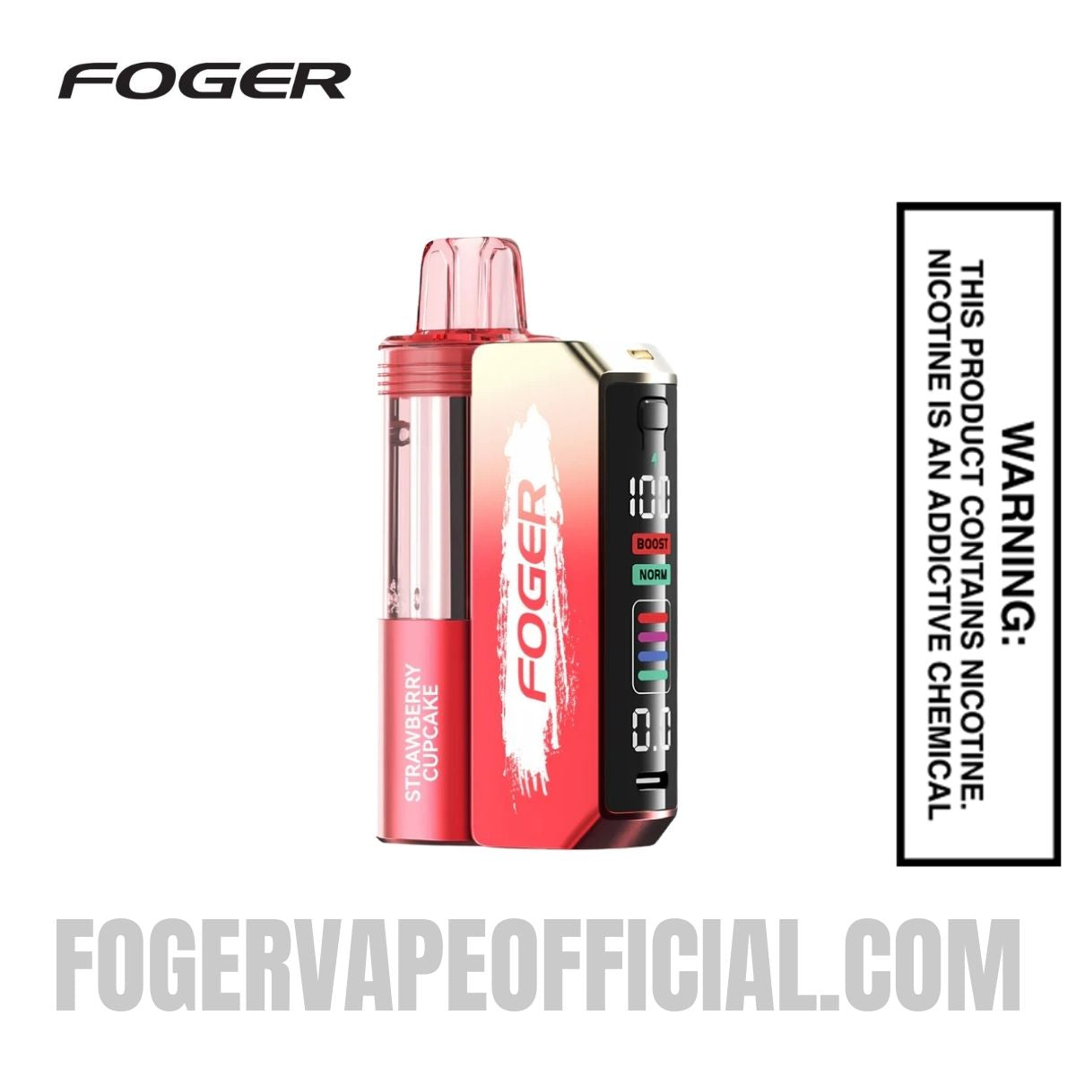 Strawberry Cupcake Foger Switch Pro Vape Kit 30K Puffs vape