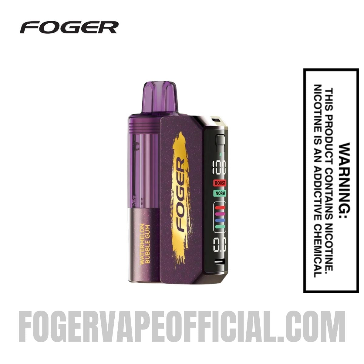 Watermelon Bubble Gum Foger Switch Pro Vape Kit 30K Puffs vape