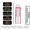 Juicy Peach Ice Foger Switch Pro 30K Disposable Pod Specifications