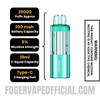 Cool Mint Foger Switch Pro 30K Disposable Pod Specifications