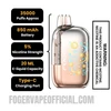 Georgia Peach Foger Bit 35K Disposable Vape Specifications 