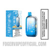 Blue Razz Ice Foger Bit 35k Disposable Vape with Package Box