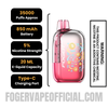 Sour Cherry Gush Foger Bit 35k Disposable Vape Specifications