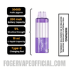 Purple Passion Punch Foger Switch Pro 30k Disposable Vape Pod Specifications
