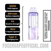 Blueberry Cotton Candy Foger Switch Pro 30K Disposable Vape Pod Specifications