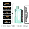 Meta Moon Foger Switch Pro 30K Disposable Vape Kit Specifications