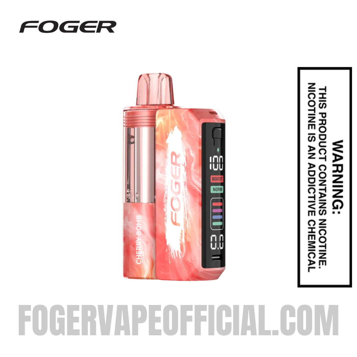 Cherry Bomb Foger Switch Pro 30k Disposable Vape Kit