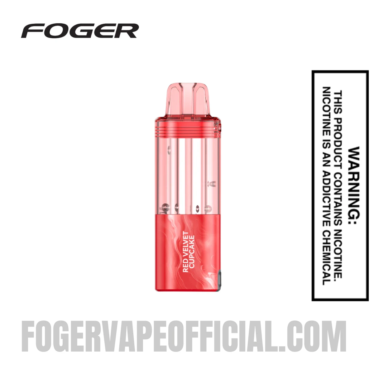 Red Velvet Cupcake Foger Switch Pro 30K Disposable Pod