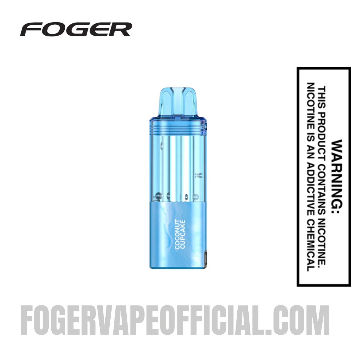 Coconut Cupcake Foger Switch Pro 30K Disposable Pod