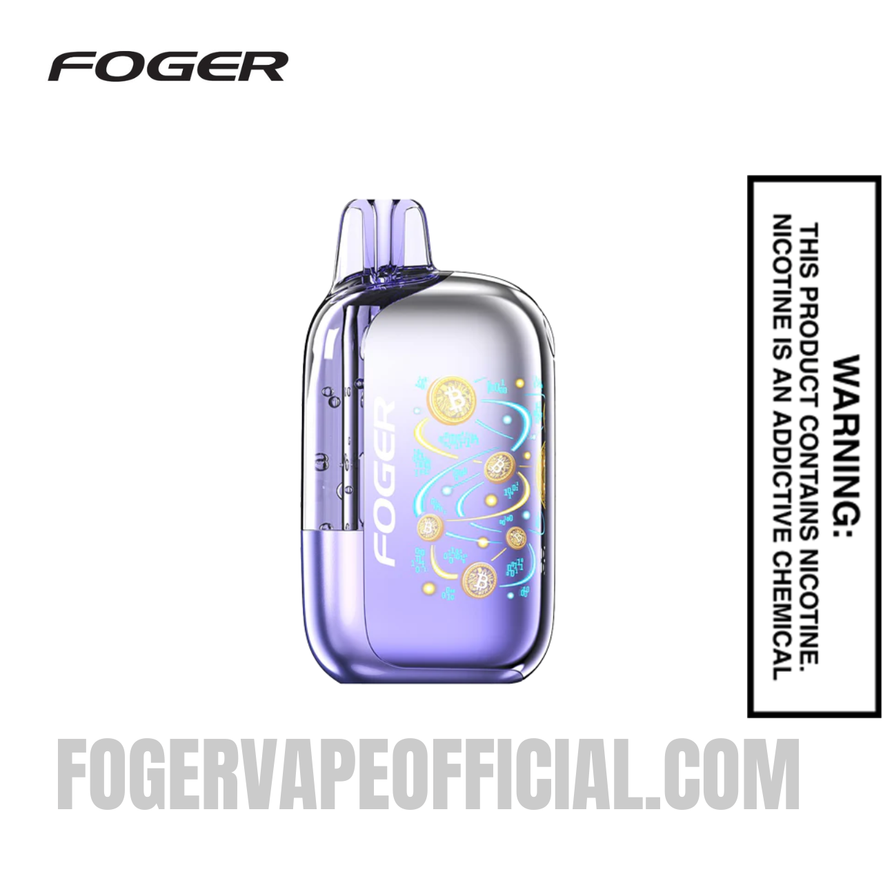 Sour Grape Gush Foger Bit 35k Disposable Vape