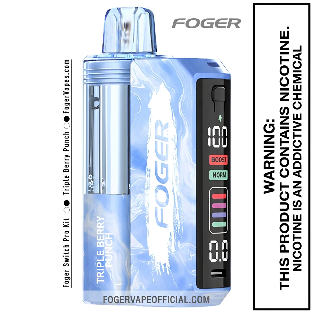 Triple Berry Punch Foger Switch Pro 30K Disposable Vape Kit