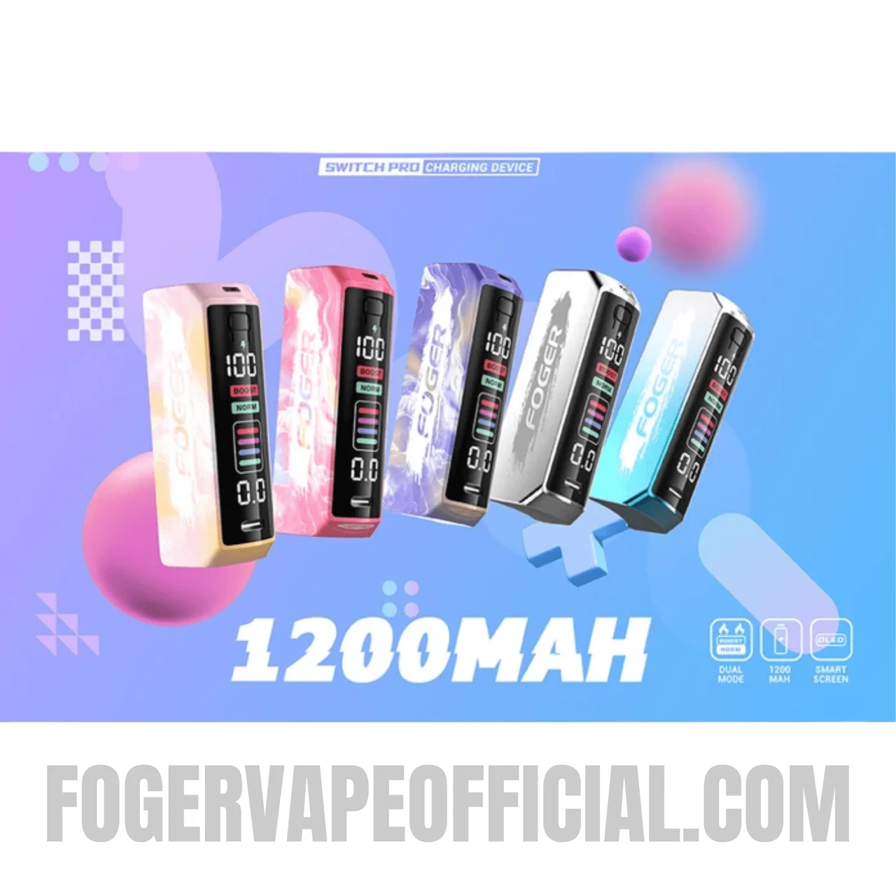 Foger Switch Pro Batteries
