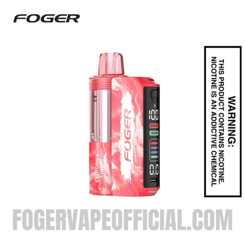 California Cherry Foger Switch Pro 30K Disposable Vape Kit 