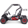 MotoTec Mud Monster XL 72v 2000w Electric Go Kart Full Suspension Red