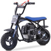 MotoTec Bandit 52cc 2-Stroke Kids Gas Mini Bike Blue