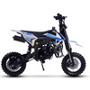 MotoTec Hooligan 72cc 4-Stroke Gas Dirt Bike Blue