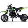 MotoTec Alien 50cc 2-Stroke Kids Dirt Bike Green